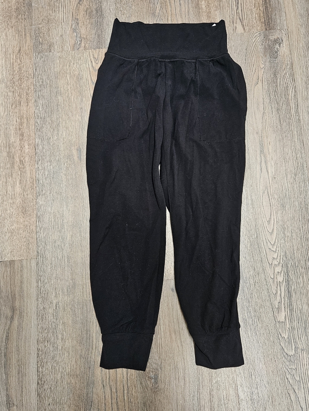 Athleta Jogger Pants Womens size XSP Black Pull On Sweatpants Comfort